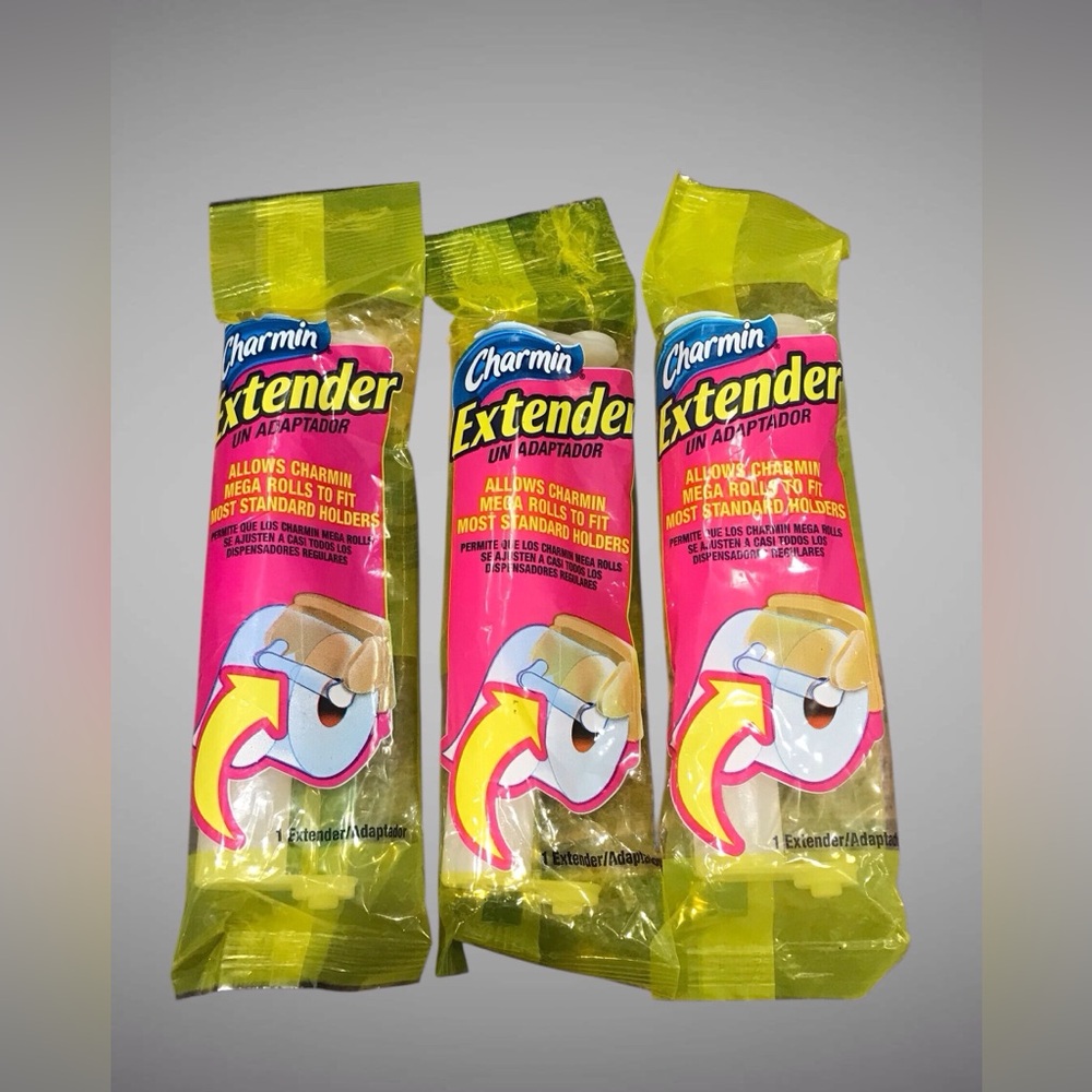 New Charmin‎ Extender For Mega Roll Fits Most Standard Holders x3 NIP